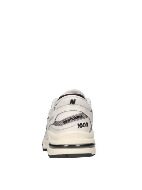 Sneakers in ecopelle e tessuto NEW BALANCE | M1000MEWBIANCO-GRIGIO